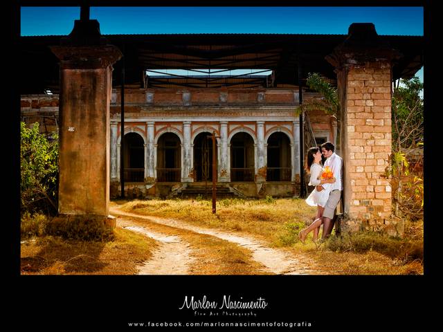 Ensaio Casal de Fernanda e Everton