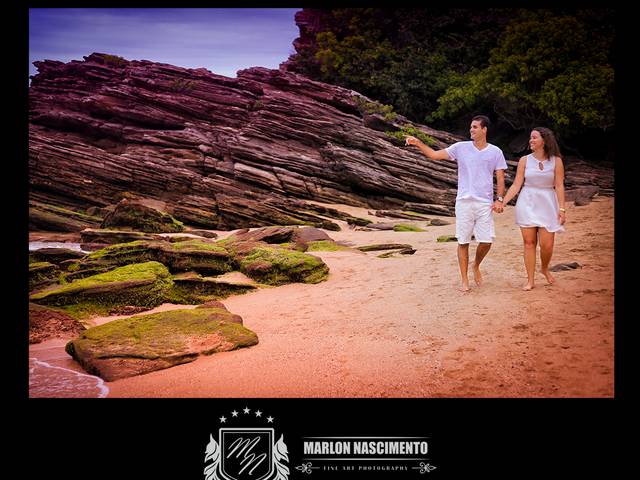 Ensaio Casal de Vanessa e Arthur