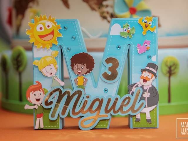 Aniversário Infantil de Miguel 03 anos - Decoração 