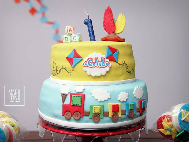 Aniversário Infantil de Calebe 01 ano - Decoração