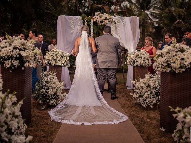 CASAMENTOS de Casamento - Stéphany + Ivan no Espaço La Marca - Pirapetinga-MG