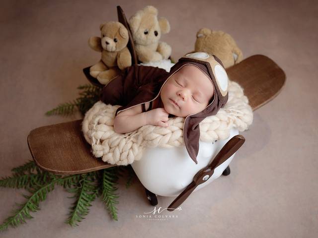 Newborn em Domicílio de Newborn - Lucca com 21 dias