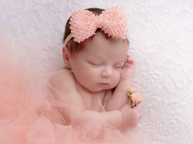 Newborn em Domicílio de Ensaio Newborn - Alice com 17 dias