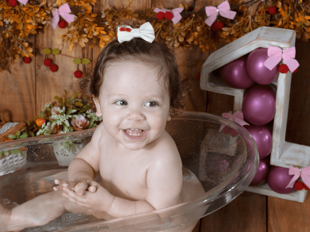 Smash the Cake de Olívia - 1 aninho