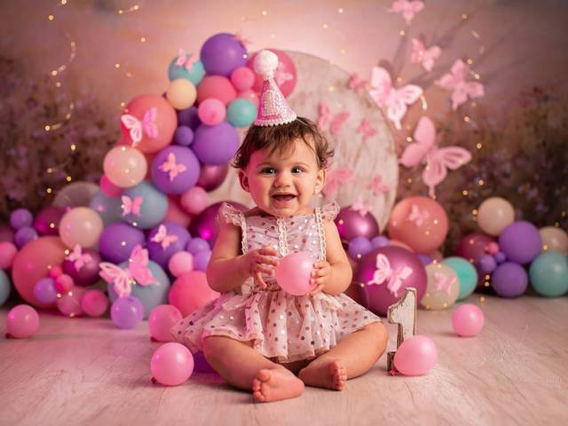 Smash The Cake de Smash the Cake de Borboleta | Ensaio de Aniversário