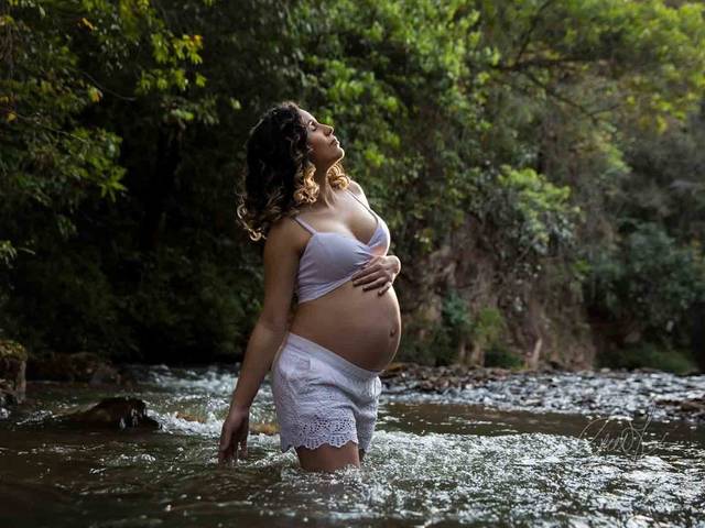 Gestante de Gestante Externa, Antônia com 32 Semanas