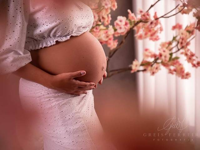 Gestante de Gestante Cristiane com 28 semanas