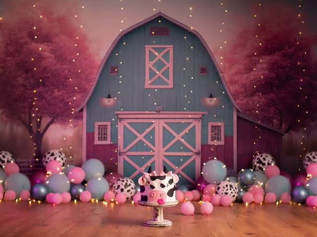 Smash The Cake de Madalena 1 Ano | Fazendinha Rosa