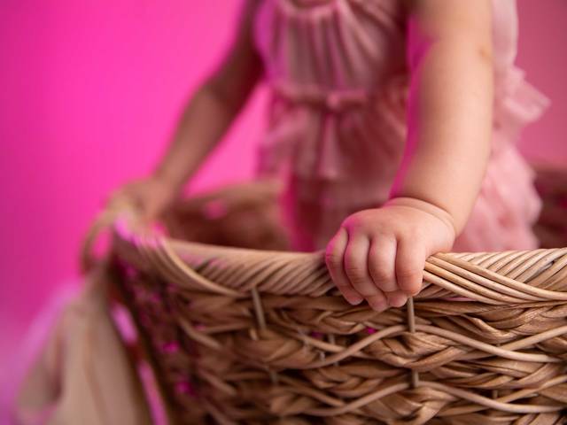 Bebê de 4 a 12 Meses de Lavínia  | Ensaio de bebê de 9 meses