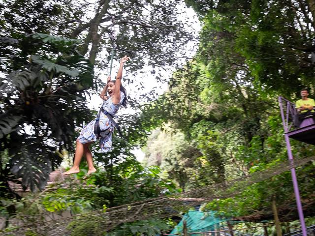 Festa de Aniversário de 10 aninhos da Lulu na tirolesa