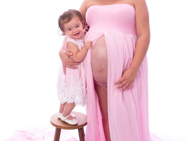 Gestante de Bruna - Ensaio Gestante Estúdio