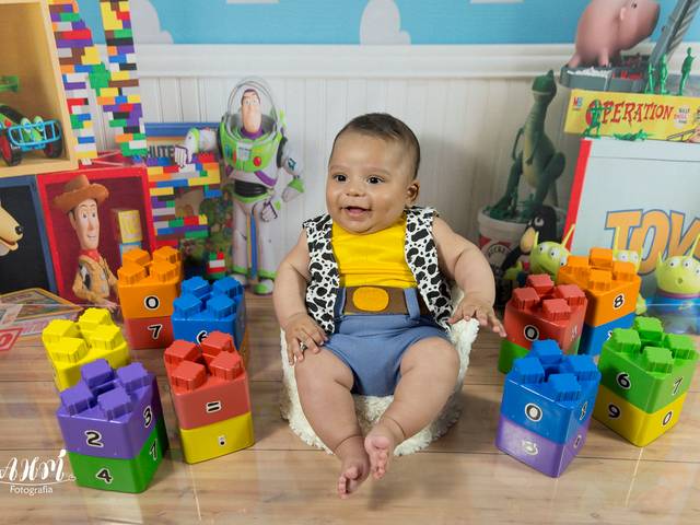 Acompanhamento Mensal de Gabriel 4º Mês