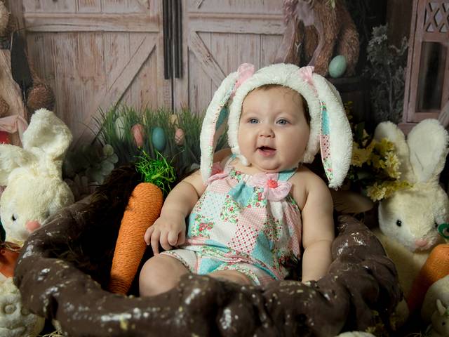 Acompanhamento Mensal de Lara Beatriz 6º Mês