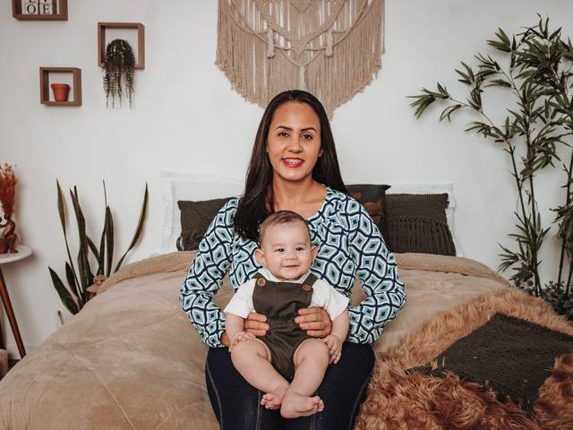 Dia das Mães de Oliver  5º Mês