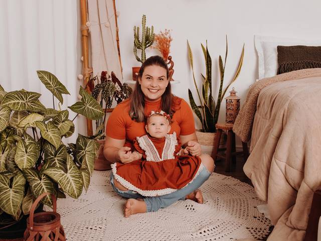 Dia das Mães de Manuella 