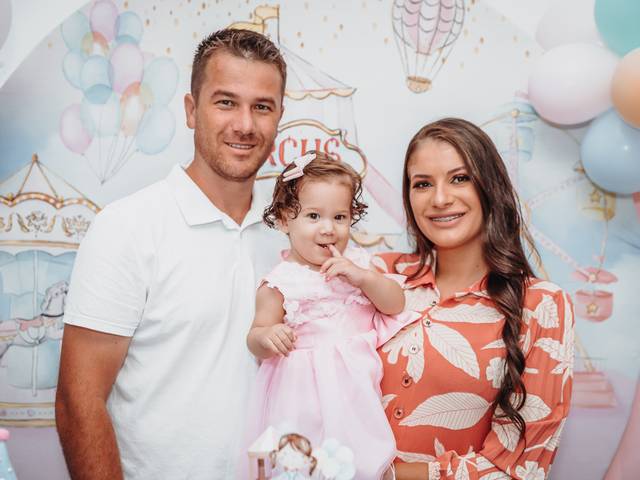 Aniversário Infantil de Melinda 1 Ano