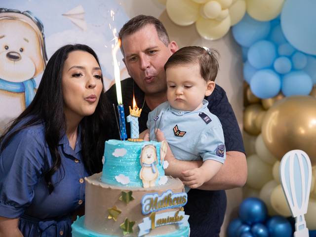 Aniversário Infantil de Matheus - Festa 1 Ano