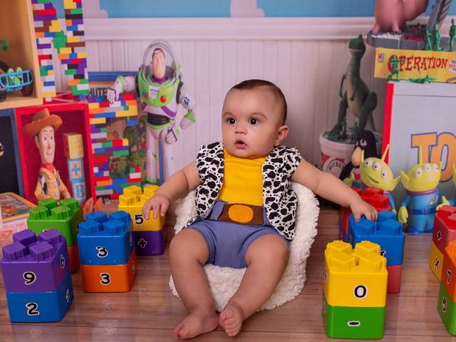 Acompanhamento Mensal de Benjamin 5 Mês