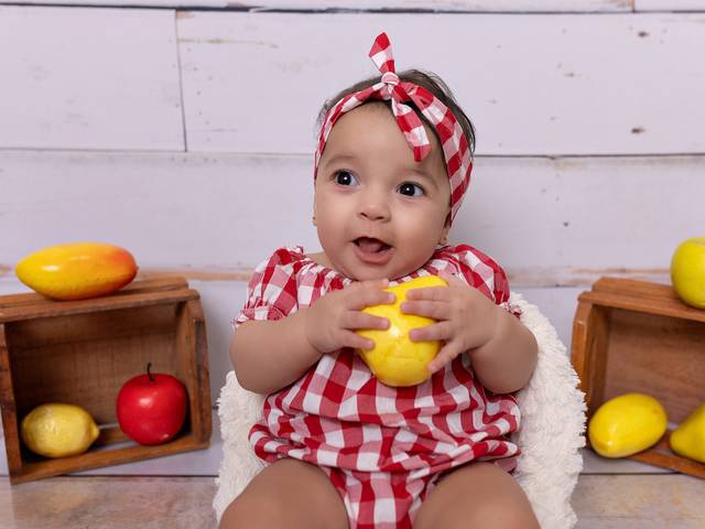 Acompanhamento Mensal de Cecília Emanuele 6 Mês