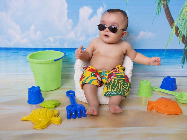 Acompanhamento Mensal de Benjamin 6 Mês