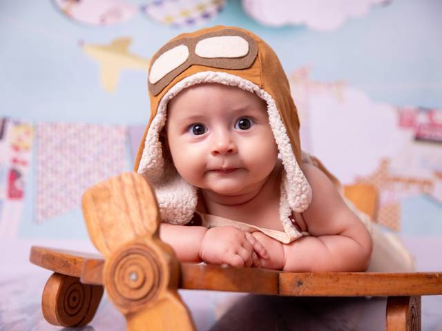 Acompanhamento Mensal de Miguel 4 Mês 