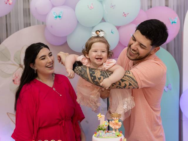 Aniversário Infantil de Clara 1 Ano
