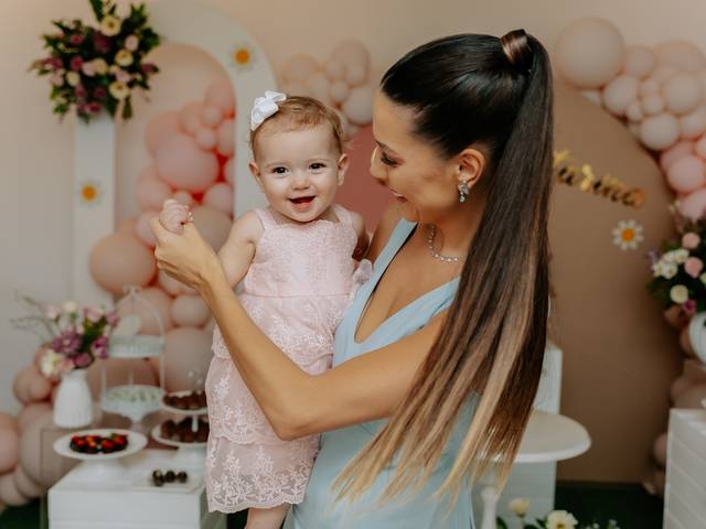 Aniversário Infantil de Catarina - Festa 1 Ano