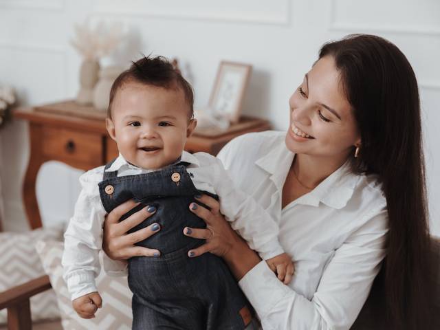 Dia das Mães de Théo Vandre 10º Mês  - Dia das Mães