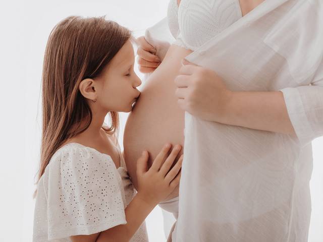 Gestante de Anna - Ensaio em Estúdio