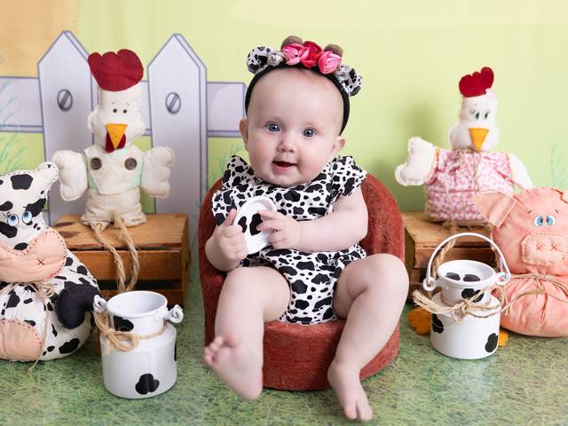 Acompanhamento Mensal de Helena 5º Mês