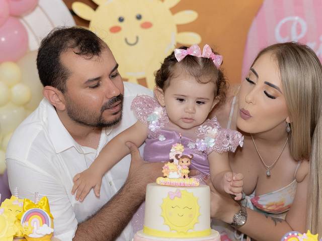 Aniversário Infantil de Manuella 1 Ano