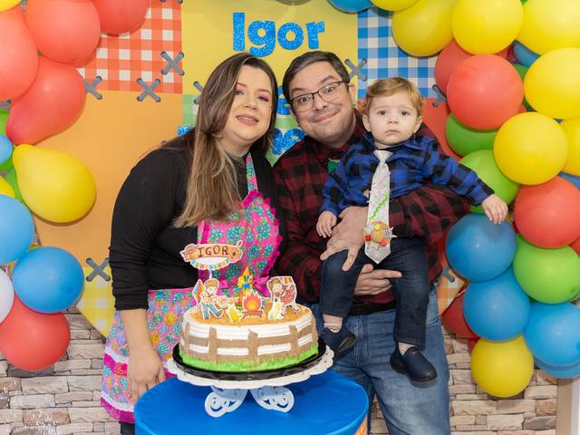 Aniversário Infantil de Igor 1 Ano