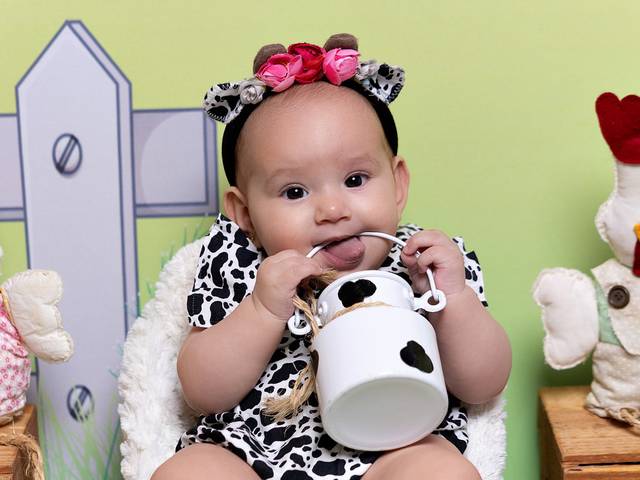 Acompanhamento Mensal de Melissa 6º Mês