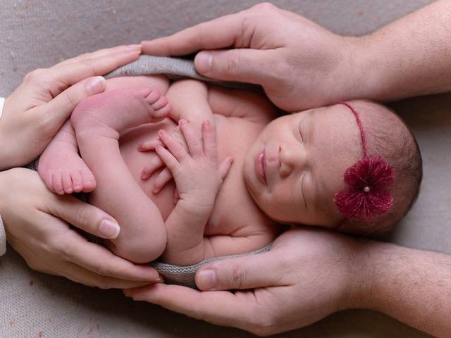 Newborn de Amélia 9 Dias