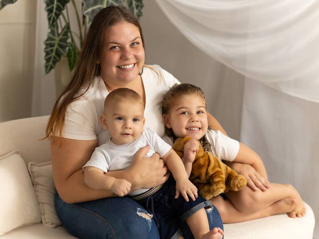 Acompanhamento Mensal de Kaleb 6 meses
