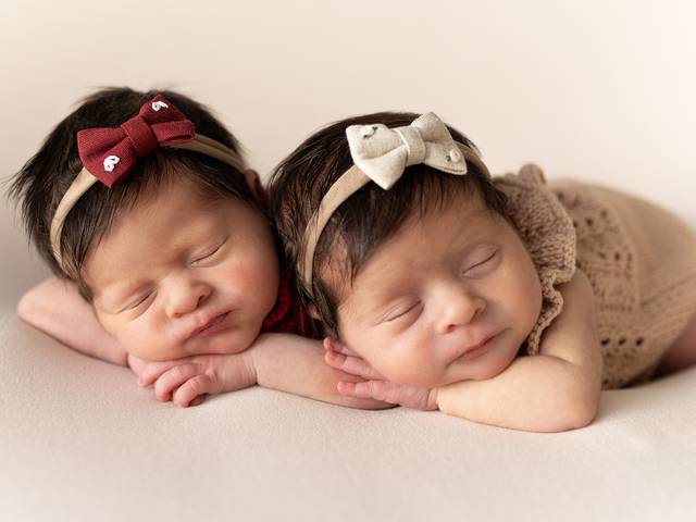 Newborn de Laura e Livia -  12 Dias 
