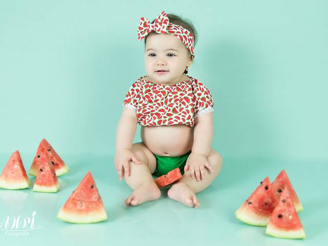 Acompanhamento Mensal de Ayla 7º Mês