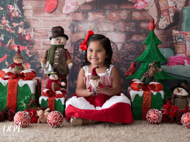 Ensaio Aleatório de Maria Valentina - Ensaio de Natal