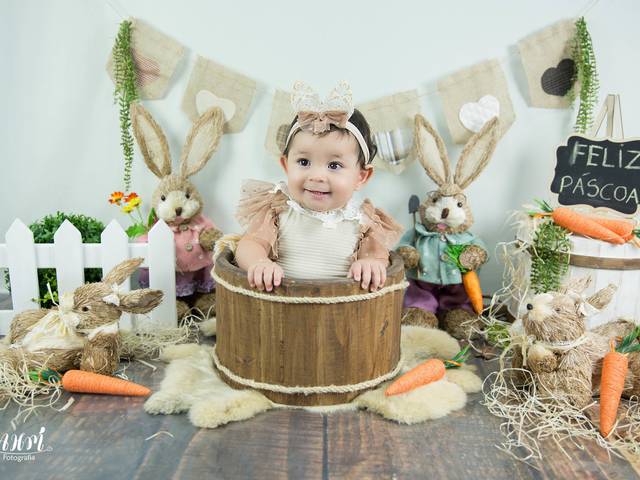Ensaio Aleatório de Laura Beatriz - Ensaio de Páscoa 