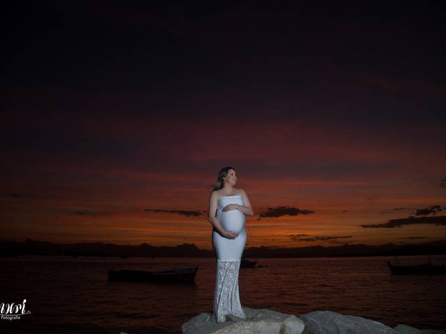 Gestante de Priscila - Ensaio Externo