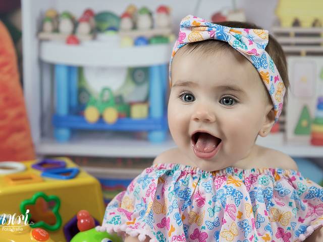 Acompanhamento Mensal de Louise 7º Mês