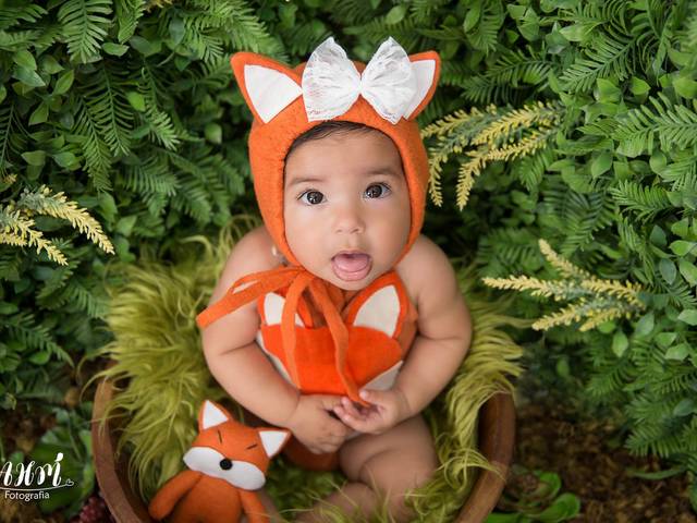 Acompanhamento Mensal de Maria Valentina 8º Mês