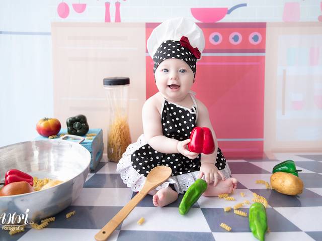 Acompanhamento Mensal de Sophia 8 Mês