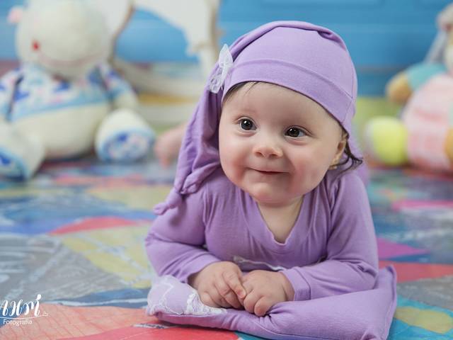 Acompanhamento Mensal de Antonella 5º Mês