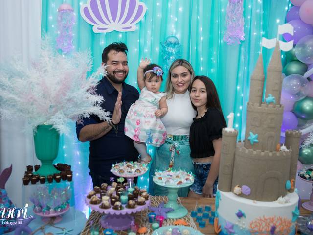 Aniversário Infantil de Anna Júlia - Festa 1 Ano