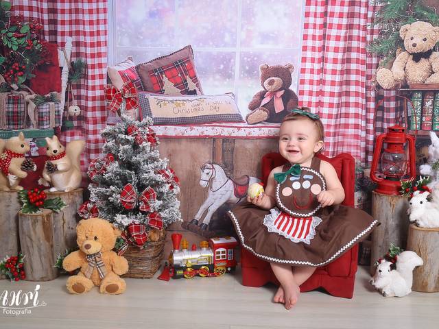 Ensaio Aleatório de Chloe - Ensaio Natal 