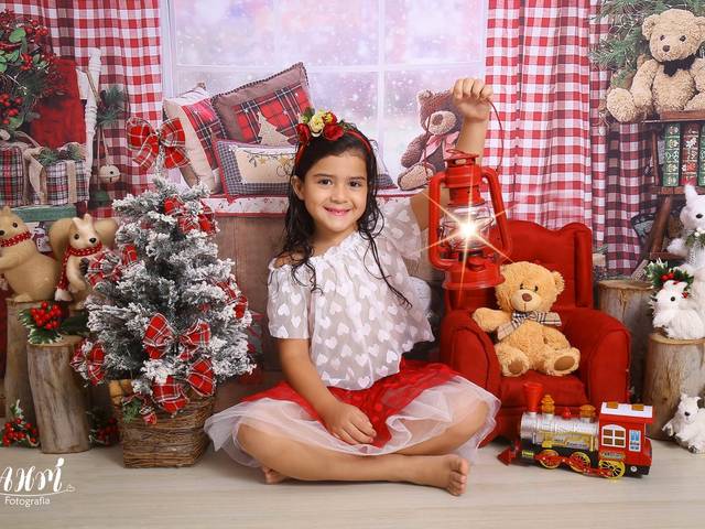 Ensaio Aleatório de Luiza - Ensaio de Natal