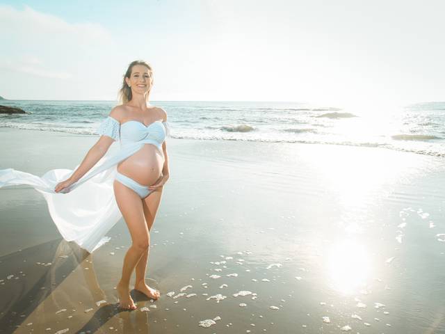 Gestante de Leidiane - Ensaio Gestante Externo