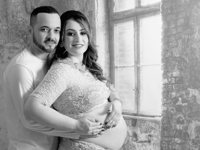 Gestante de Juliana - Ensaio Gestante Estúdio