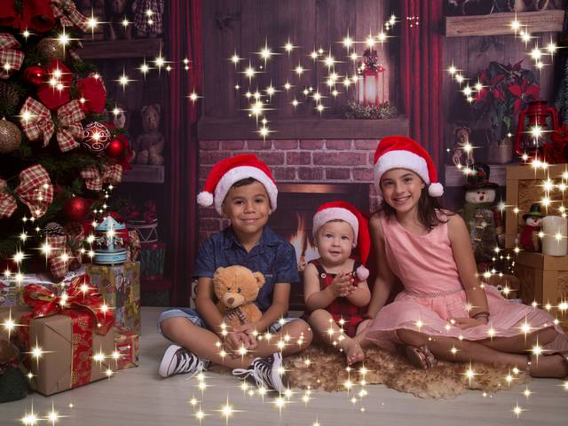 NATAL 2020 de Maria Eduarda, Arthur e Ravy  - Mini Ensaio de Natal 2020